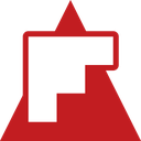 flipboard, media, social, triangle icon