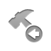technical,hammer,left icon