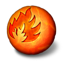 orbz,fire icon