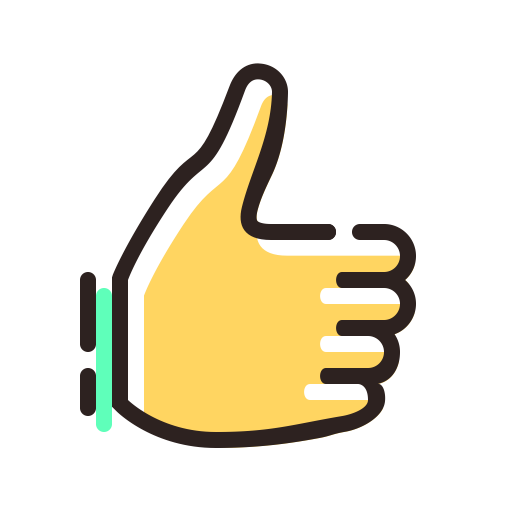Thumbs Up svg vector icon