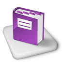 book, color, ms, onenote icon