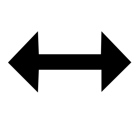 Si Glyph Arrow Left Right svg vector icon