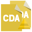 file,format,cda,pyramid icon