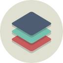 layers, stack svg vector icon