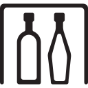 beverage, drink, kitchen, minibar, refrigerator, snaks svg vector icon