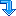down, level icon