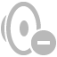 down, volume icon