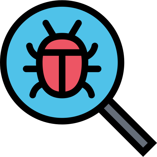 Virus svg vector icon