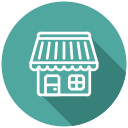 bakery, cafe, eshop, market, shop, store svg vector icon