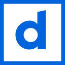 colored, dailymotion, high quality, media, social, social media, square svg vector icon