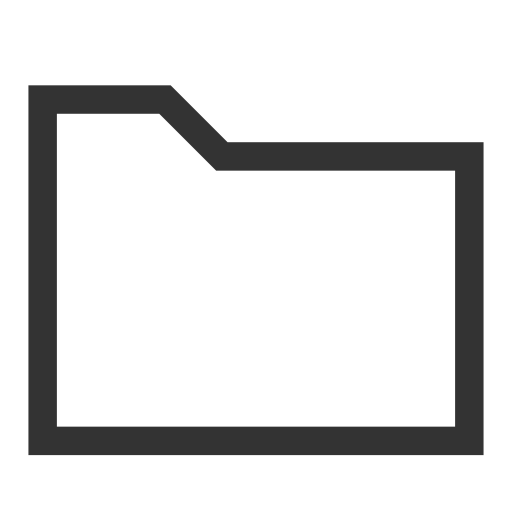 Folder svg vector icon