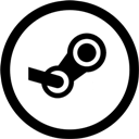 circle, social, steam icon