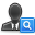 business, consultant, man, search, user icon