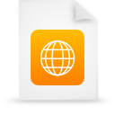 file,document,paper,orange icon