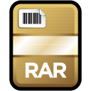 compressed,file,rar,paper,document icon