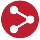 media, rs, share, social svg vector icon