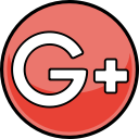 google plus, media, social svg vector icon