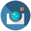 instagram, media, social svg vector icon