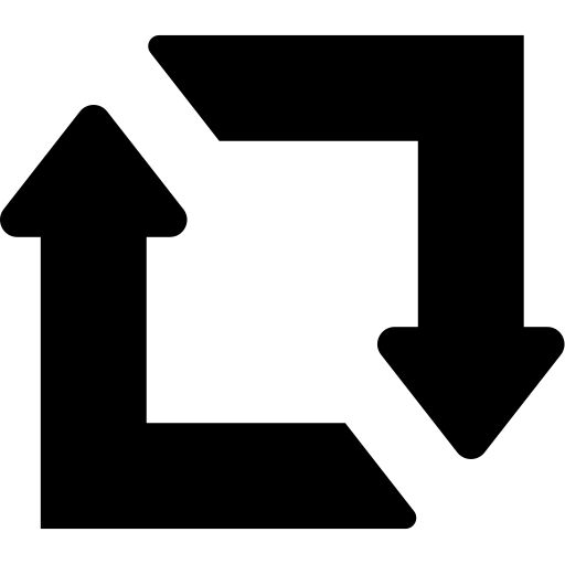 Reboot svg vector icon