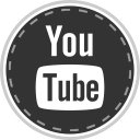 media, online, social, youtube svg vector icon