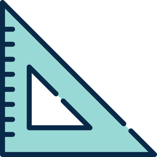 Set Square svg vector icon