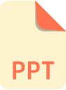 extension, file, name, ppt svg vector icon