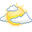 clouds, few, gnome, weather icon