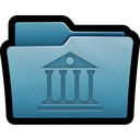 archive, data, folder, library, mac icon
