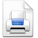 file, printer icon