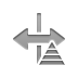 flip,horizontal,pyramid icon