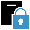 lock, privacy, safety, security svg vector icon