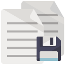 document,diskette icon