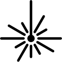 laser,beam icon
