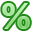 percent icon