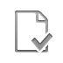 document,checkmark icon