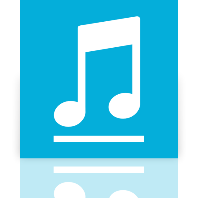 library, mirror, music icon