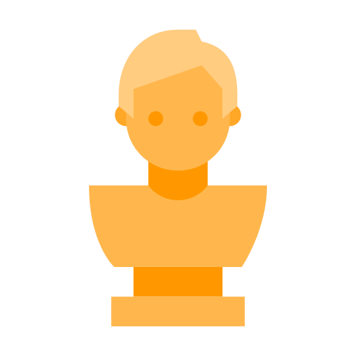 Bust svg vector icon