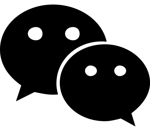 Wechat svg vector icon