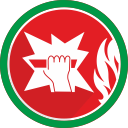 break, danger, fire, glass svg vector icon