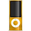 ipod, nano, orange icon