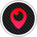 media, online, periscope, social svg vector icon