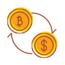 bank, exchange, financial, internet, technology svg vector icon