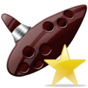 ocarina,fav,instrument icon