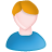 user,male,white,blue,ginger,member,profile,person,people,human,man,account icon