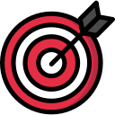 business, dart, goal, office, seo, target svg vector icon