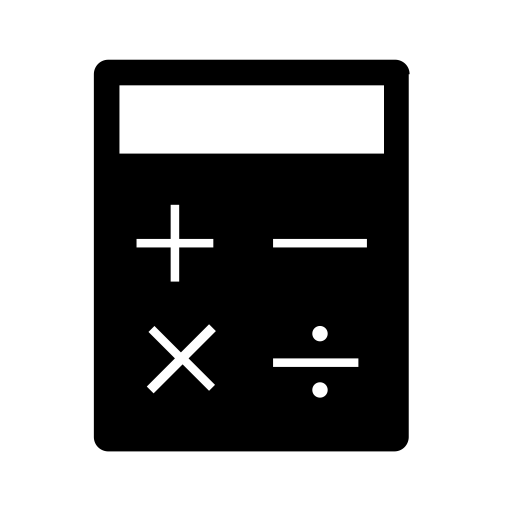 Calculator svg vector icon