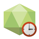 virus,clock icon
