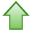 green,green up,up,ascend,rise,ascending,upload,increase icon