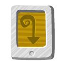 file,desert,tail,paper,document icon