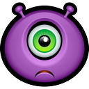 alien, avatar, cyclops, emot, monster, monsters icon